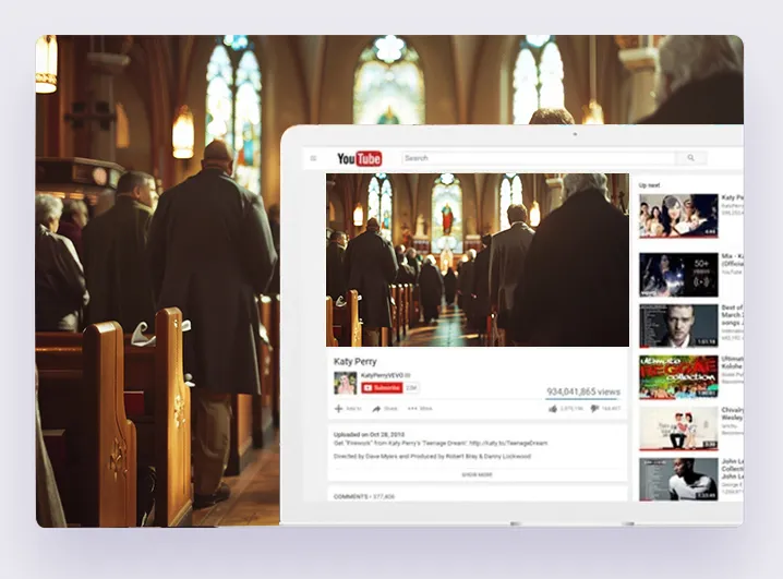 live stream church services